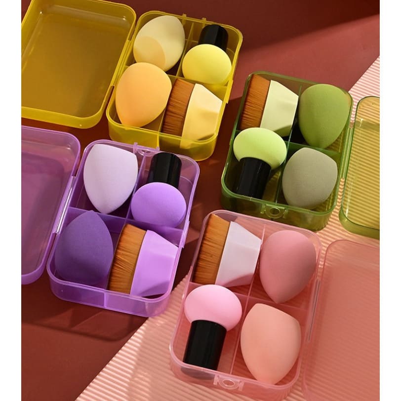 Conjunto Pincel de Maquiagem Para Base Alta Qualidade