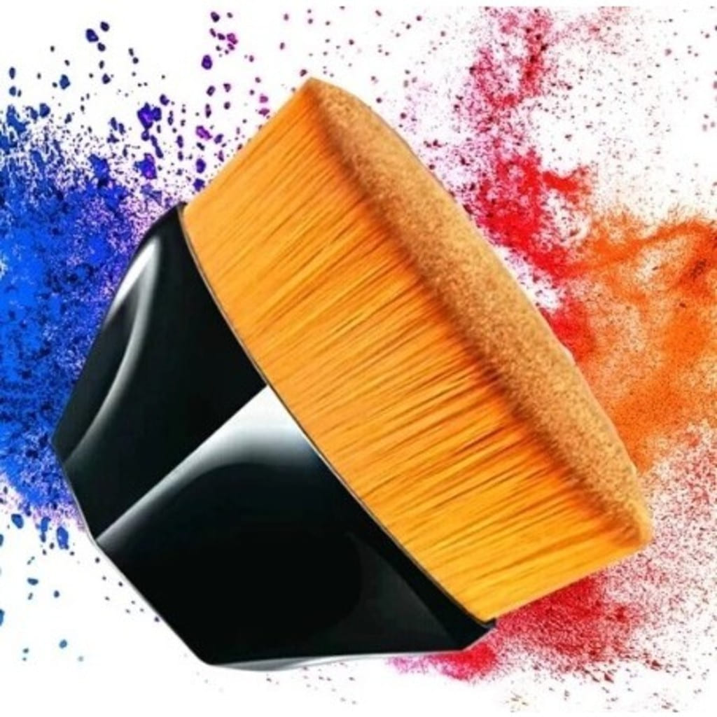 Conjunto Pincel de Maquiagem Para Base Alta Qualidade